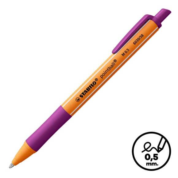 Bolígrafo Stabilo Pointball