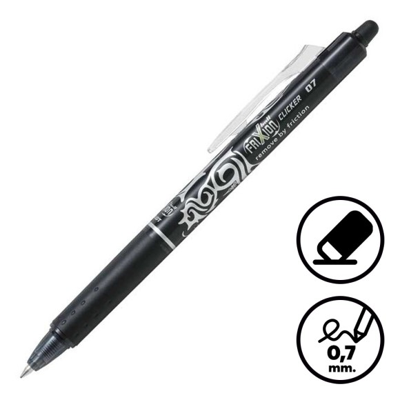 Bolígrafo Pilot Frixion Clicker