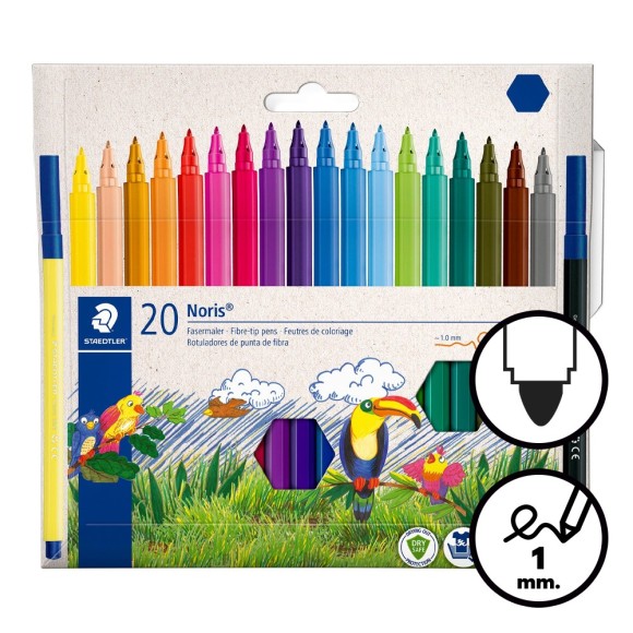 Caixa 20 retoladors Staedtler Noris 326