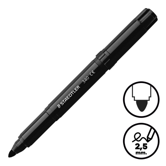 Retolador gruixut Staedtler Noris 340