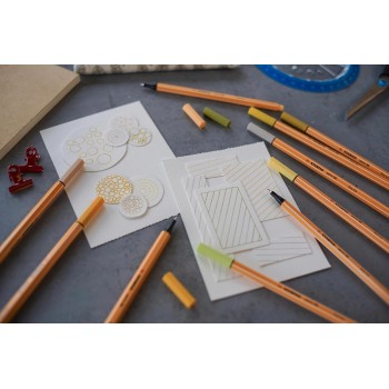 Caixa 6 retoladors Stabilo Point 88