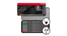 Caja 8 rotuladores Stabilo Pen 68 metallic en estuche metálico
