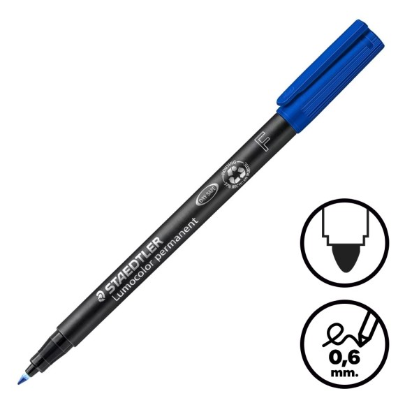 Rotulador permanente Staedtler 318 (F)