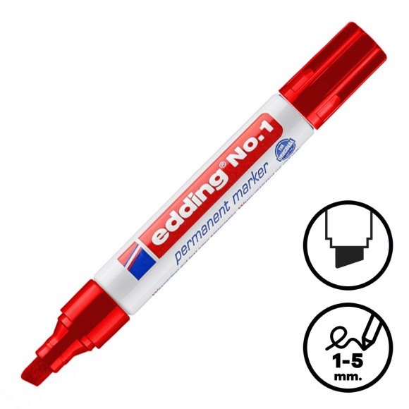 Rotulador permanente Edding 1