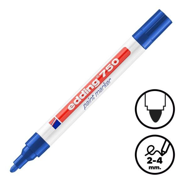 Retolador de pintura Edding 750