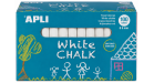 Caja 100 tizas Apli | White / Color Chalk