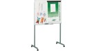 Pissarra blanca acer vitrificat amb suport Faibo
