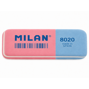 Goma de borrar Milan Dual-Intensity 8020