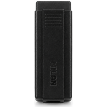 Goma d'esborrar Milan Nata Negra 320 Shadow amb funda