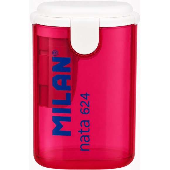 Sacapuntas Milan nata® 624 | Rosa y blanco