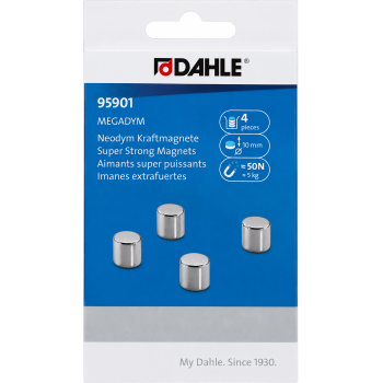 Dahle Megadym | Pack 4 imants platejats
