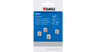 Dahle Megadym | Pack 4 imanes plateados
