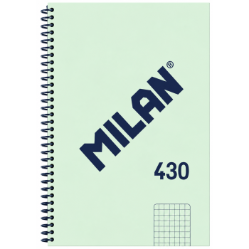 Quadern Milan 430 A5 5x5 80 fulls