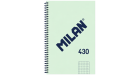 Quadern Milan 430 A5 5x5 80 fulls