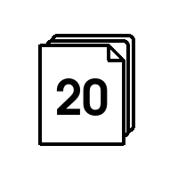 20 fulles