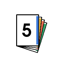 Marge de 5 colors