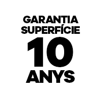 Garantia de la superfície de 10 anys