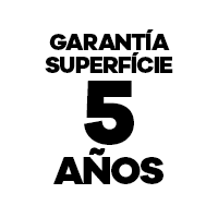Garantía de la superfície de 5 años