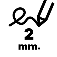 Traç 2mm.
