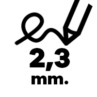 Traç 2,3mm.